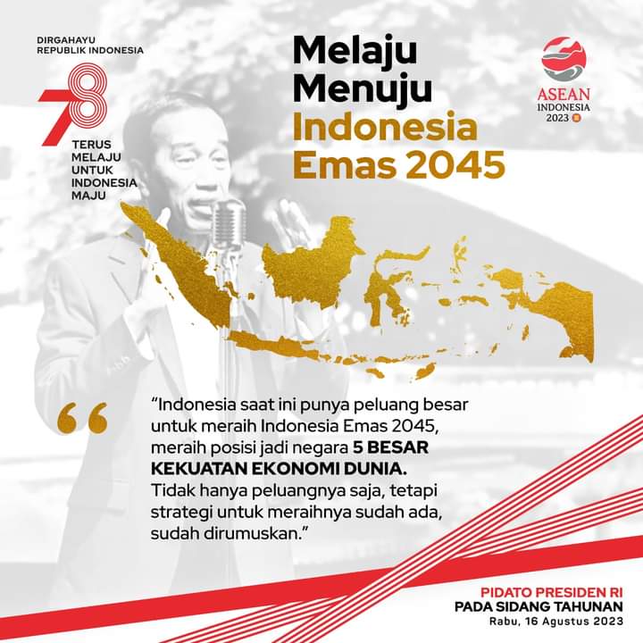 PRONEWS.id - Indonesia Berpeluang Besar Raih Indonesia Emas 2045 Dan 5 ...